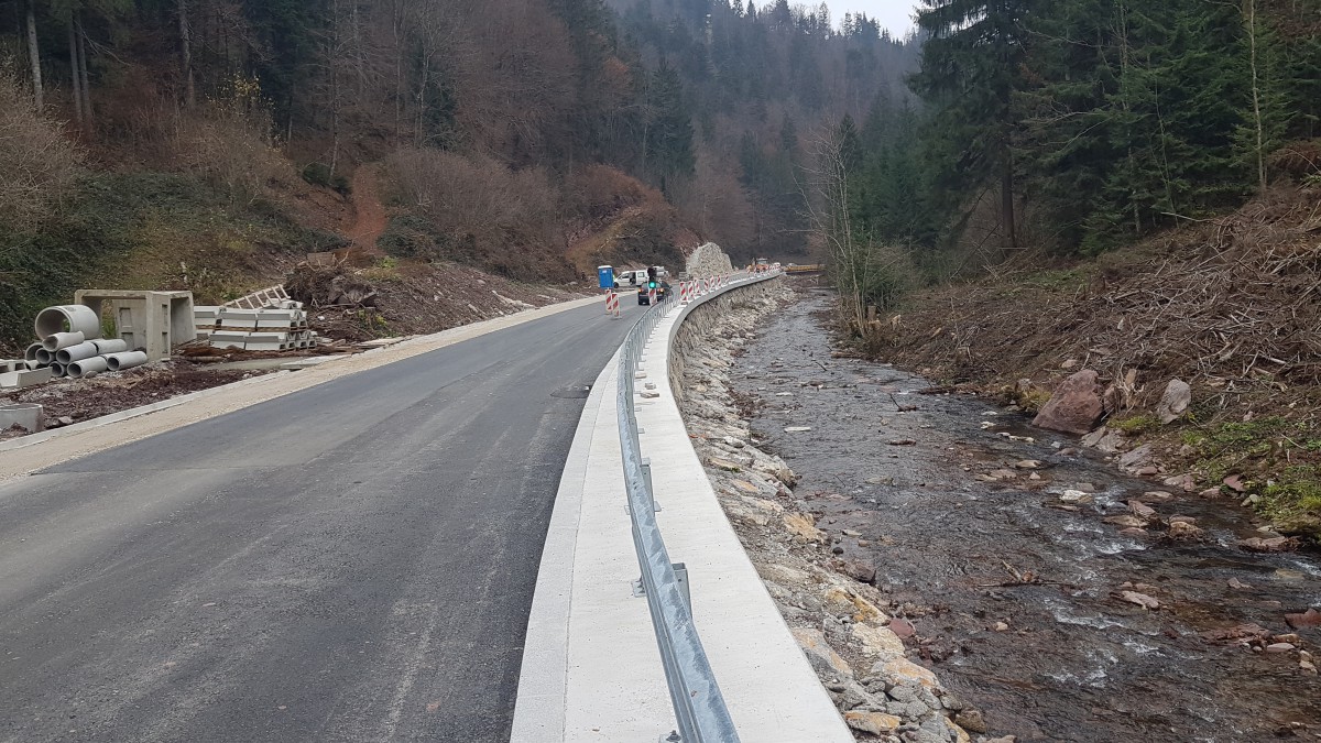 Obnova regionalne ceste Trebija - Sovodenj