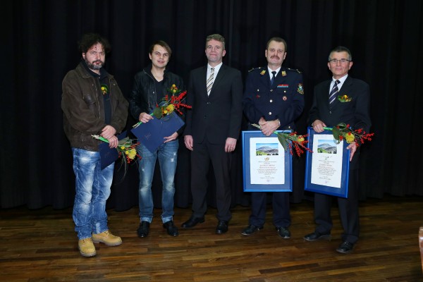Občinski nagrajenci za leto 2012