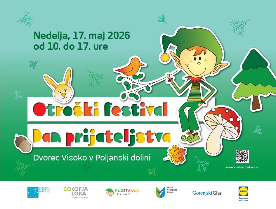 Napovedujemo otroški festival Dan prijateljstva