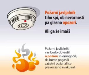 Oktober, mesec požarne varnosti