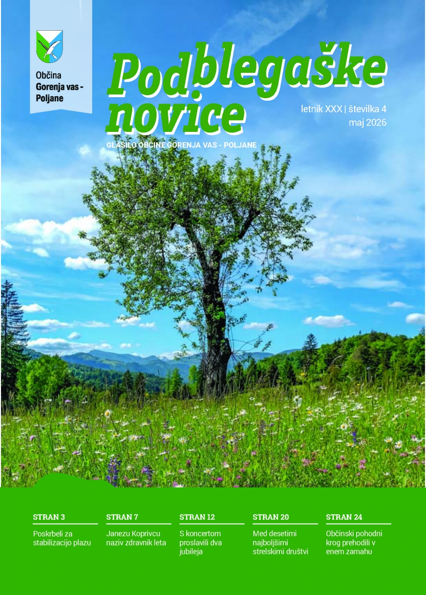 Nova številka Podblegaških novic