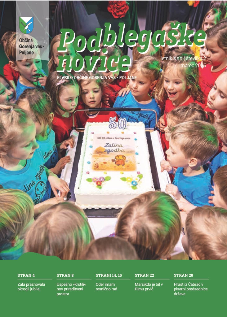 Izšla je nova številka Podblegaških novic.
