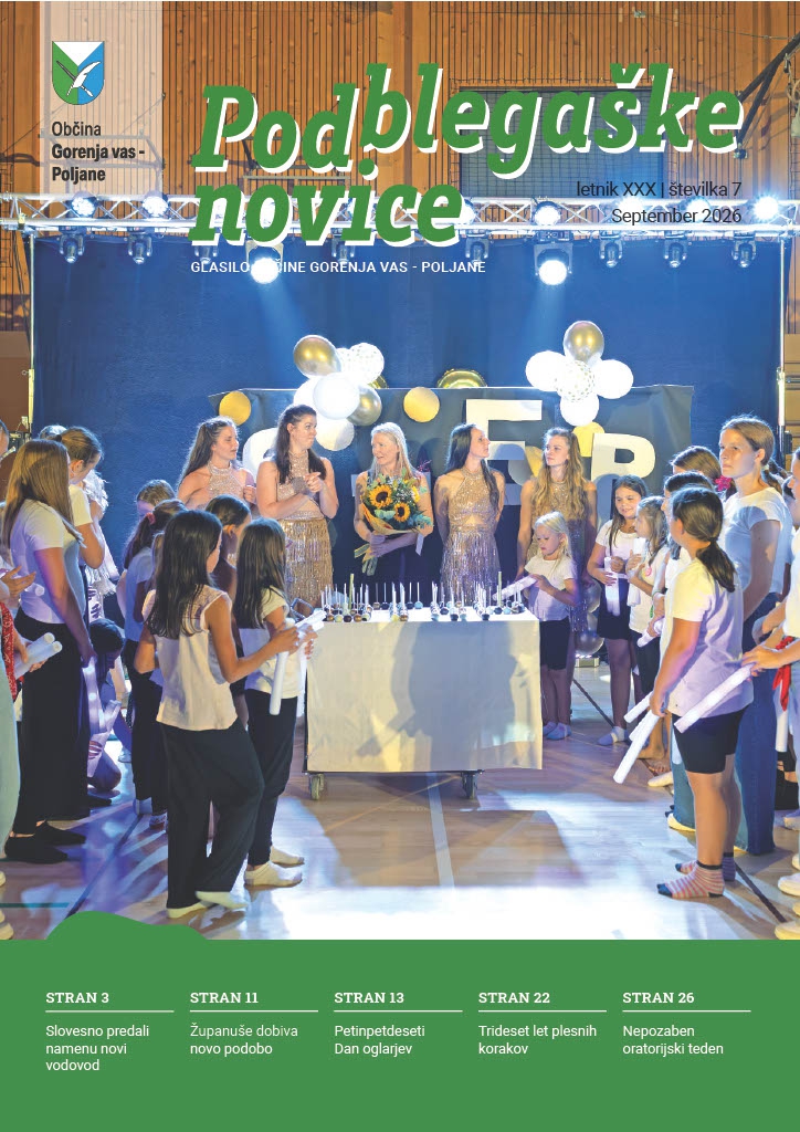 Nova številka Podblegaških novic